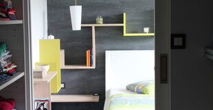 bodinger - interiér dům velká polom ložnice - 00021